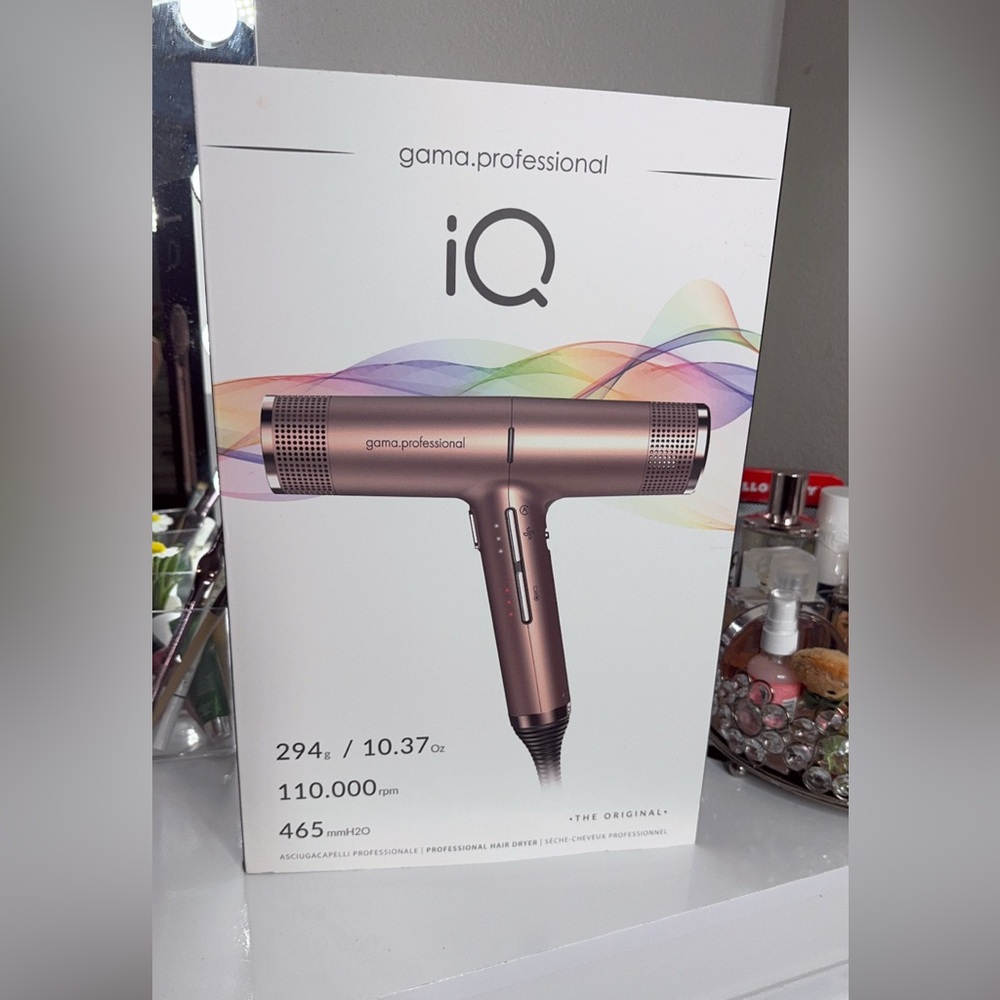 IQ perfetto rose gold blow dryer